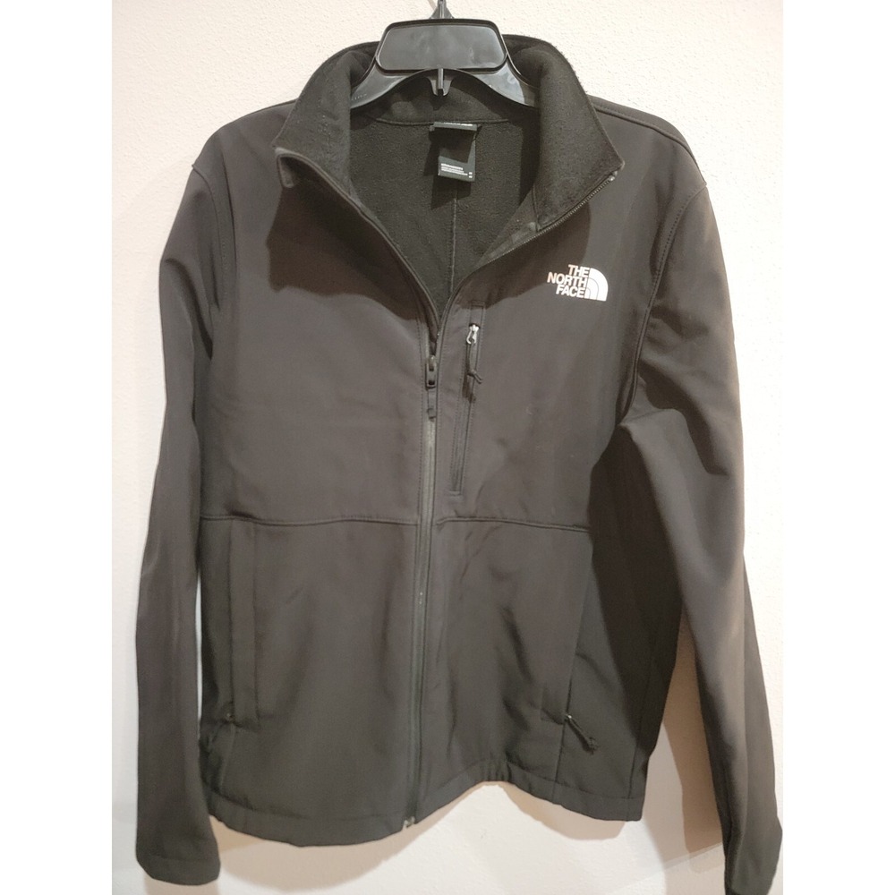 The North Face Jacket Mens M Black Athletic Full Zip Casual